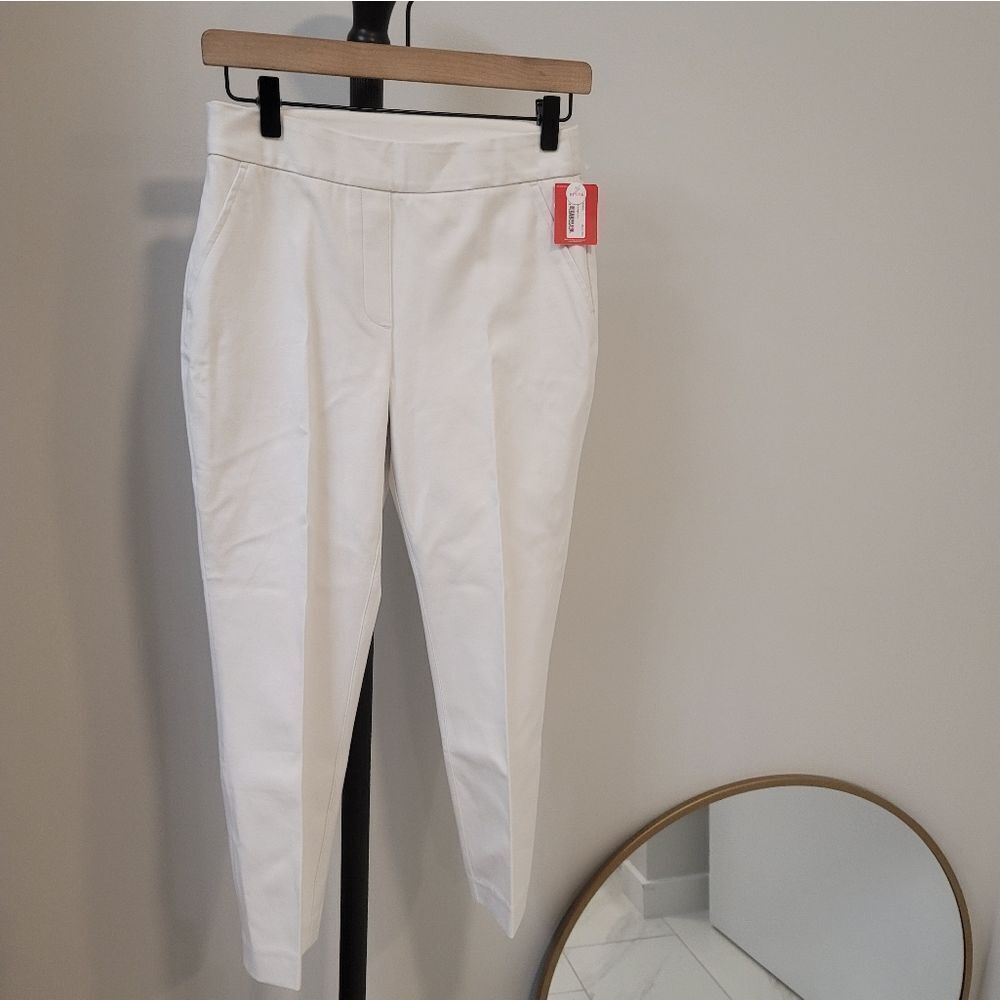 SPANX White Straight Leg Pants